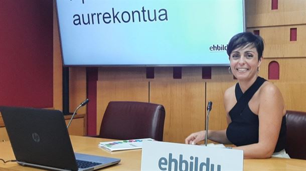 EH Bildu pide a Urtaran debatir sobre el proyecto de presupuesto extraordinario