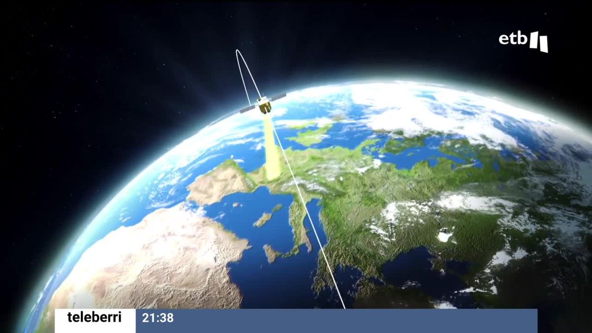 Simulación del satélite Urdaneta.