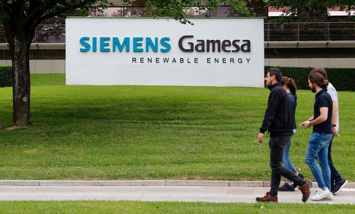 Sede social de Siemens Energy en Zamudio. Foto: EFE