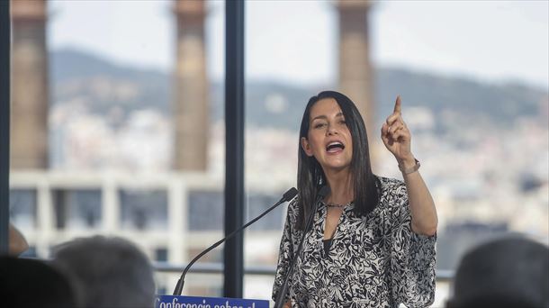 Ines Arrimadas Ciudadanoseko presidentea. Argazkia: EFE