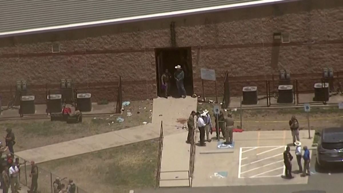 Colegio de Educación Primaria en Uvalde (Texas) donde ha tenido lugar el tiroteo