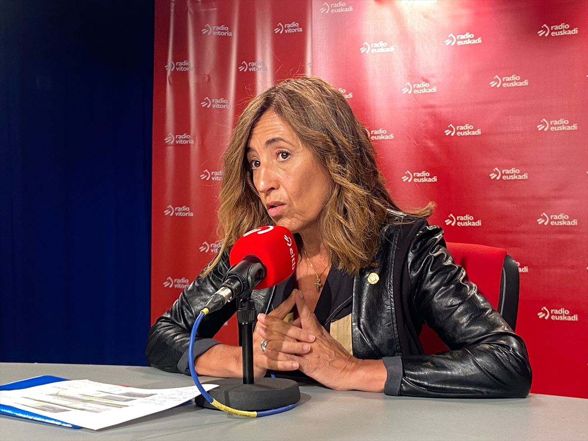 Olatz Garamendi, consejera de Gobernanza Pública y Autogobierno, en Radio Euskadi