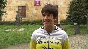 Gurutze Frades, en el momento más dulce de su carrera