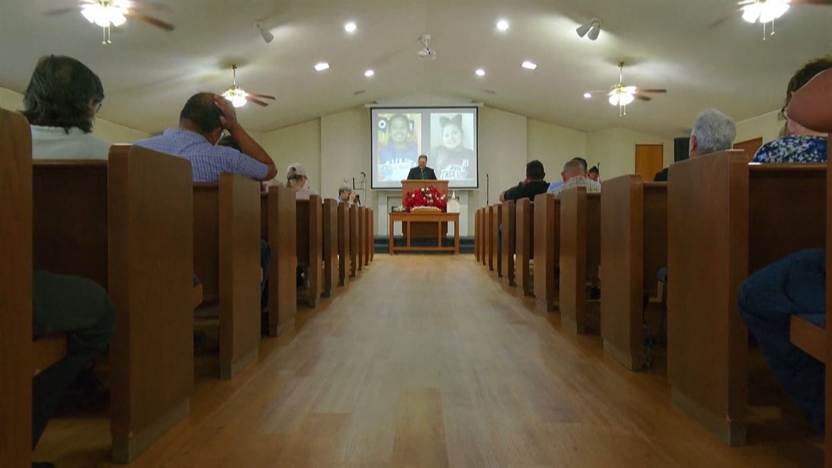 Funeral en Texas. Imagen: EITB Media