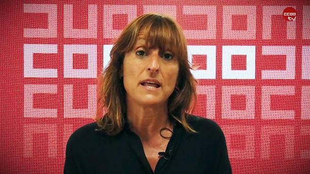 Cristina Faciaben, Secretaria de Internacional y Cooperación de CCOO.