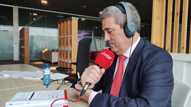Xabier Basañez, director general de Bilbao Exhibition Center. Foto: EITB Media