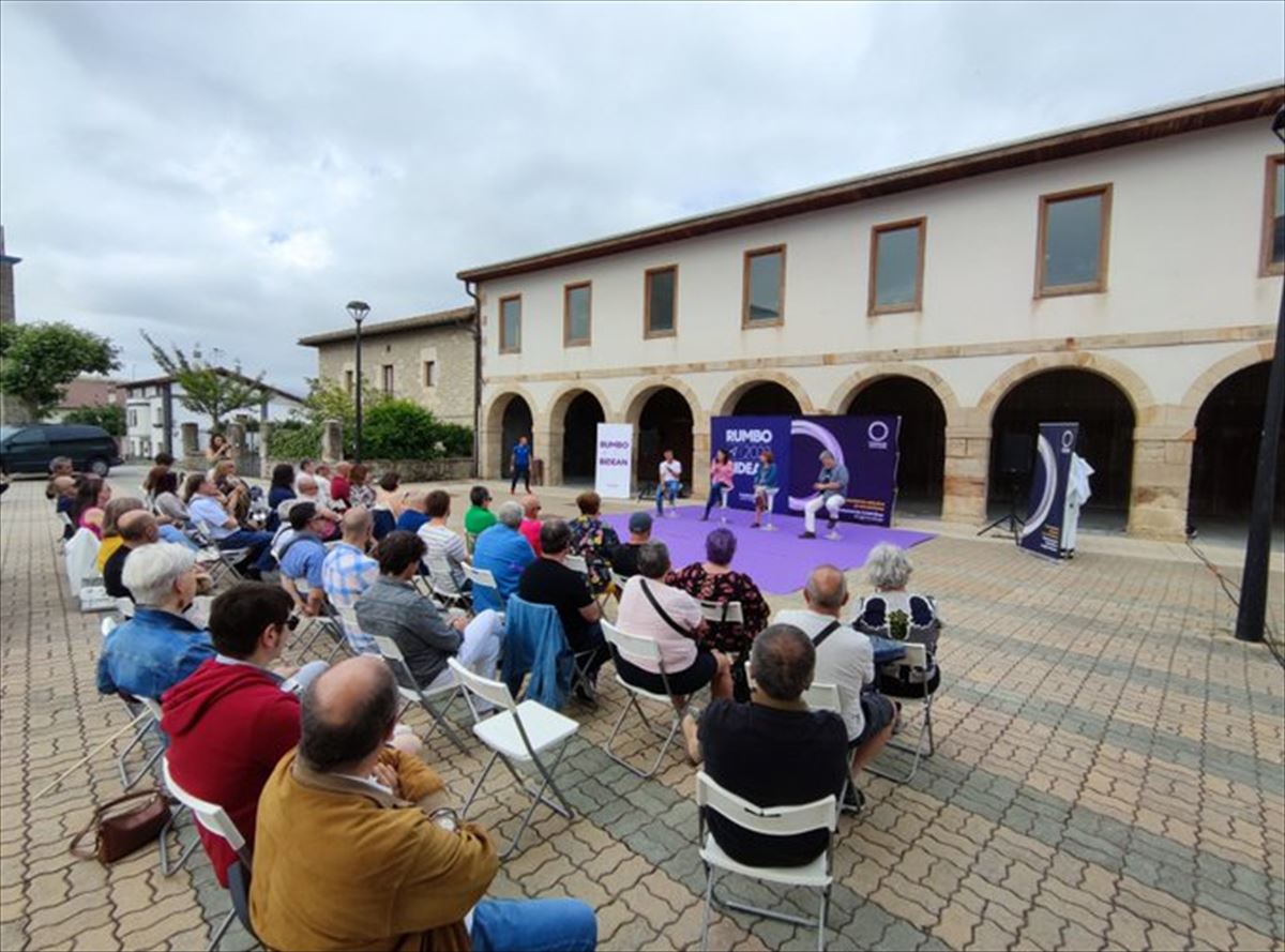 Un acto de Podemos Euskadi, en una imagen de archivo. Foto: Podemos Euskadi