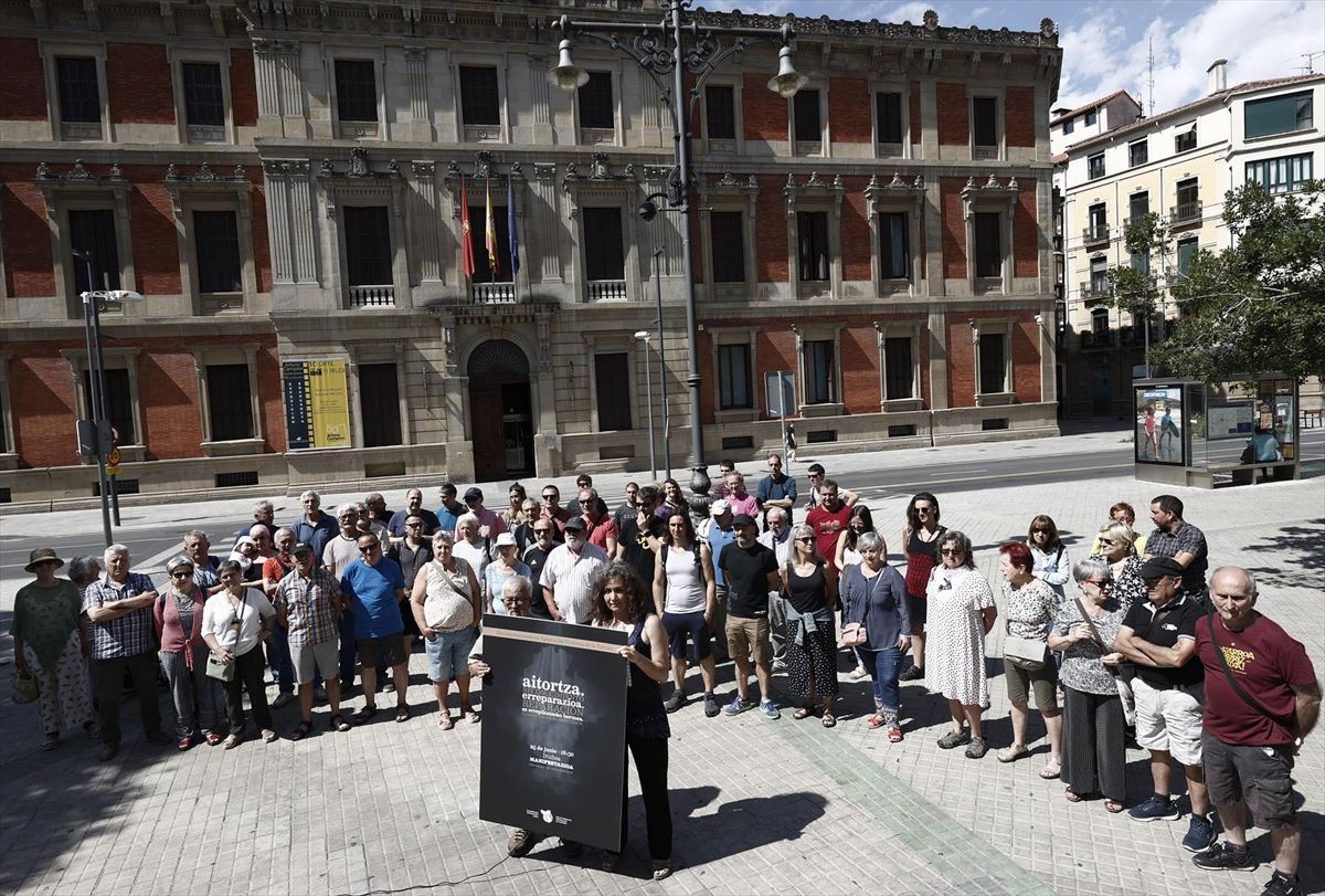 Red de Personas Torturadas de Navarra. Foto: EFE