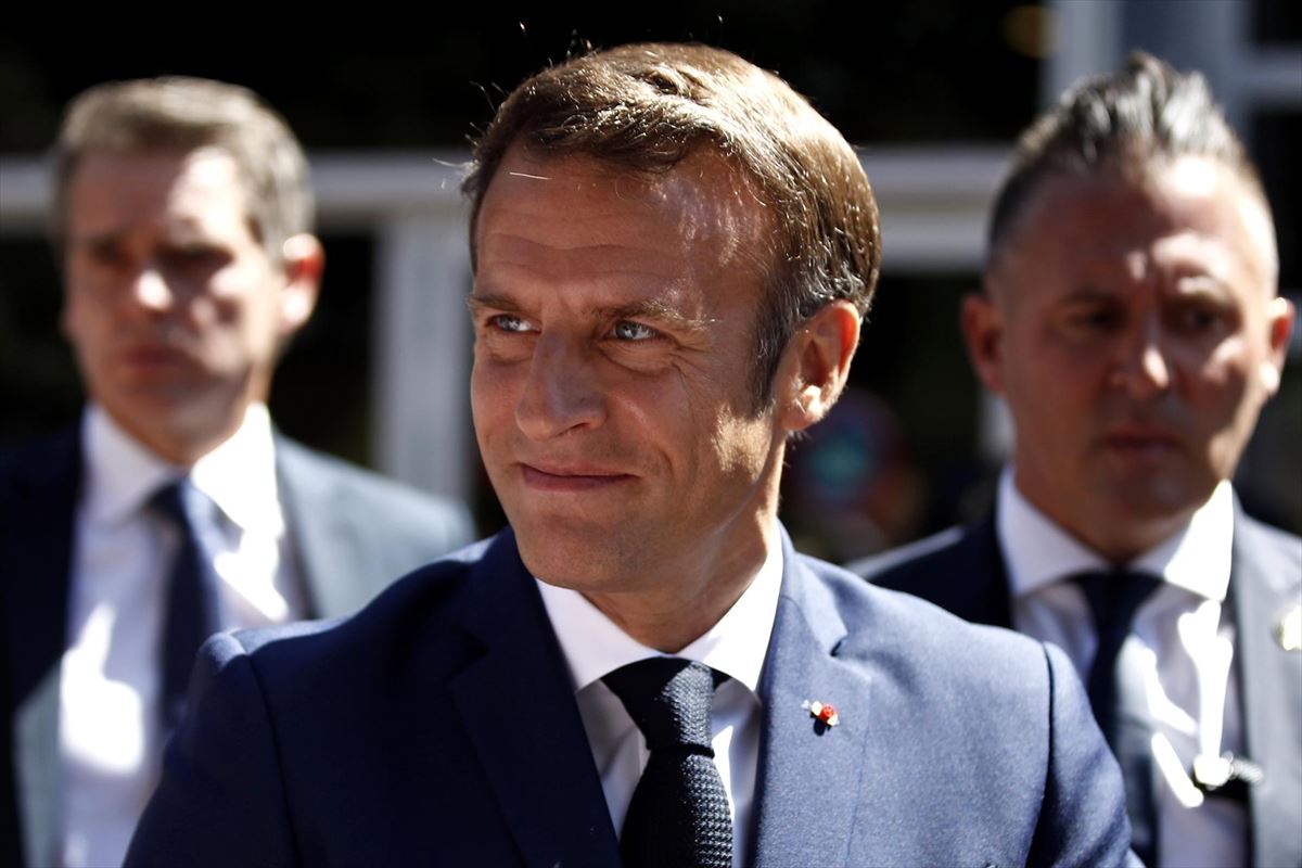 El presidente de Francia, Emmanuel Macron. Foto: Efe