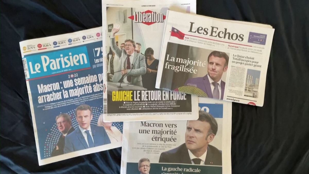 Periódicos en Francia. Imagen: EITB Media