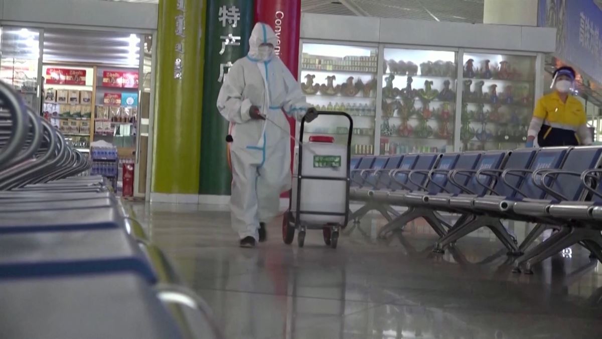Coronavirus en China. Imagen: EITB Media