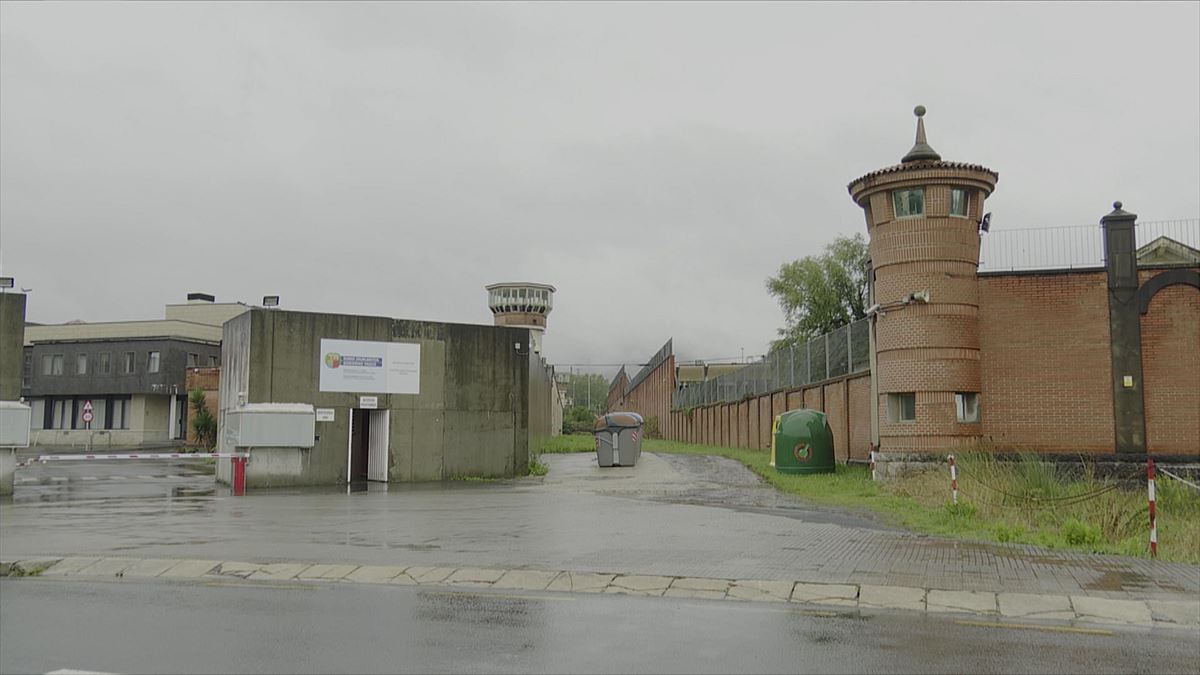El centro penitenciario de Bizkaia. Imagen obtenida de un vídeo de ETB