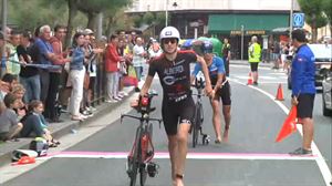 Helene Alberdi, triatleta, medikua eta ama