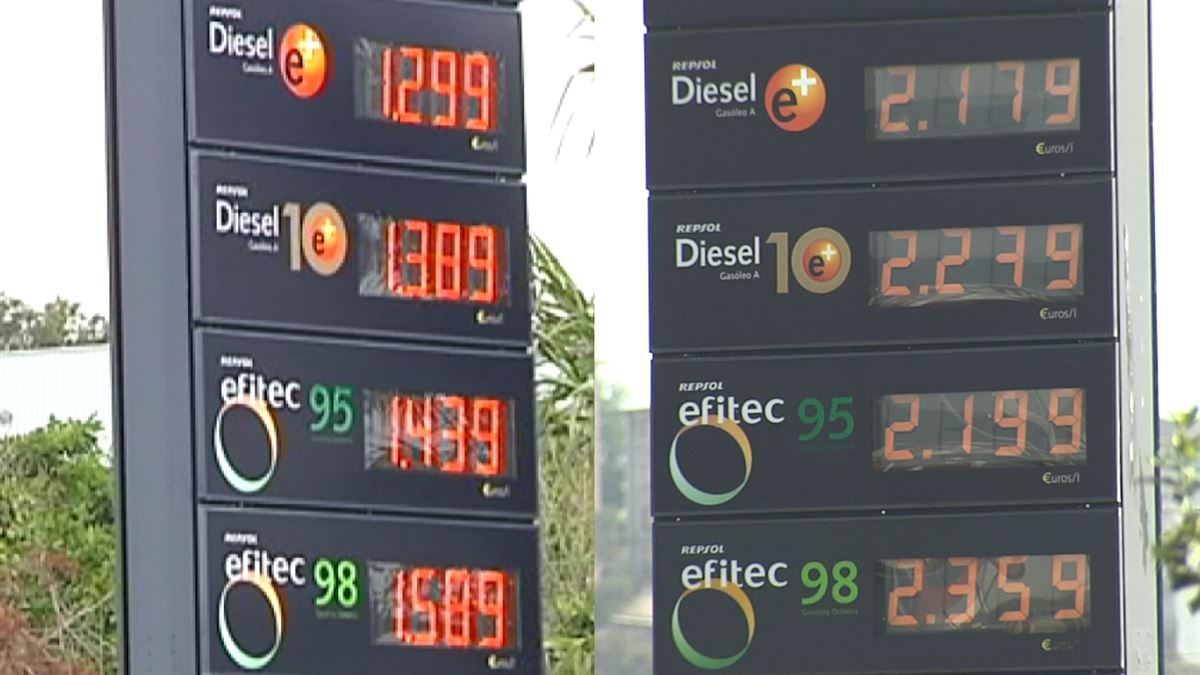 Precio del combustible. Imagen: EITB Media