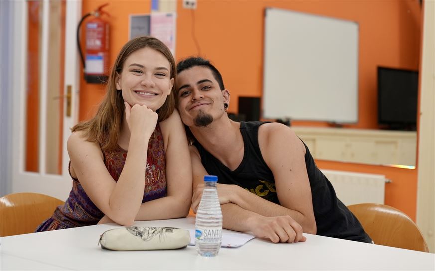 Nerea Elizalde (Garazi) eta Iñaki Mujika (Unax)