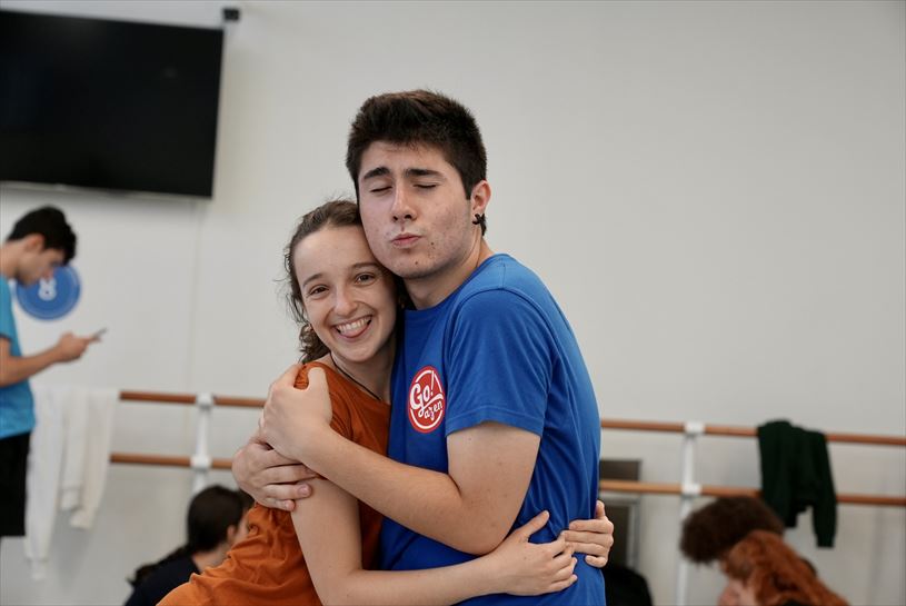 Lorea Intxausti (June) eta Joanes Echeveste (Ibai)