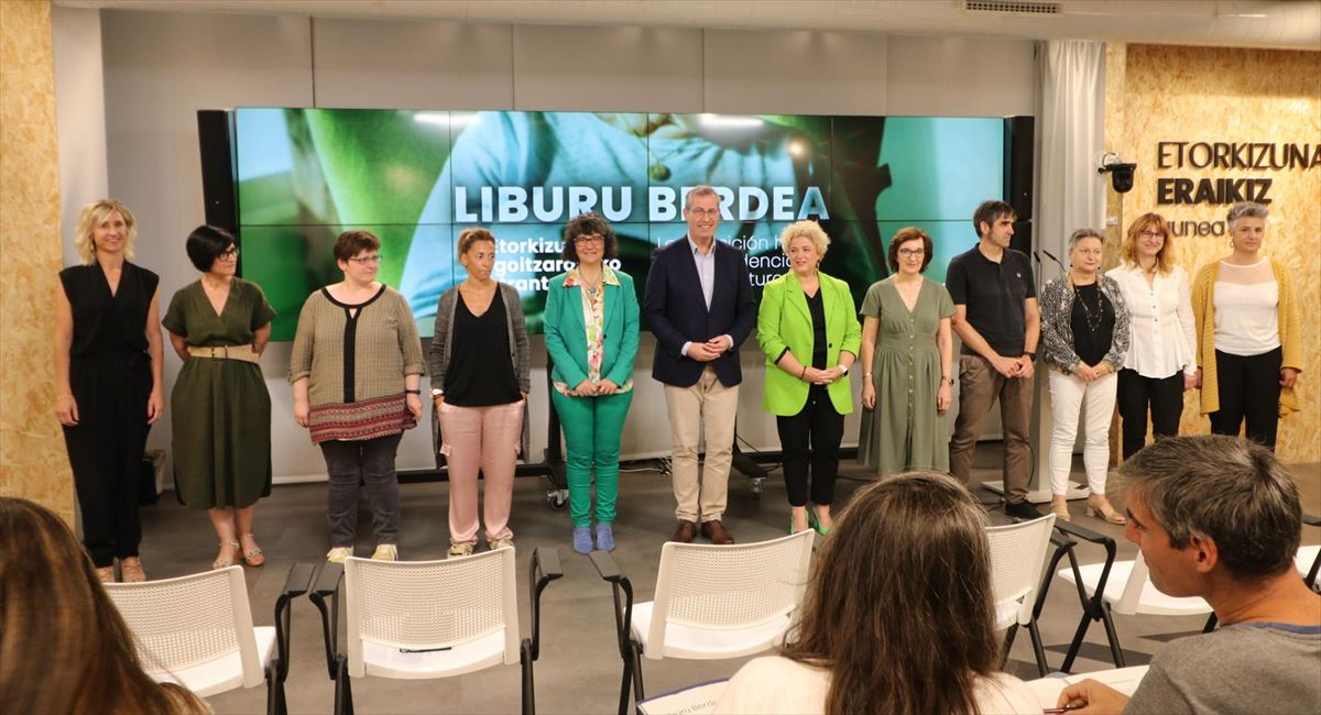 Presentación del 'Libro Verde', en la Diputación de Gipuzkoa. GFA.