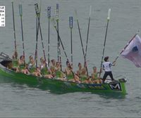 Hondarribia se queda con la V Ikurriña de Zumaia