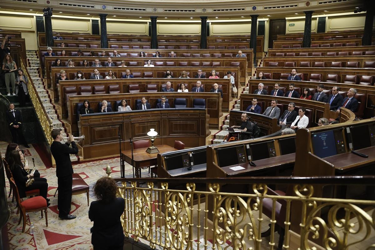Congreso de los Diputados. Foto: EFE.
