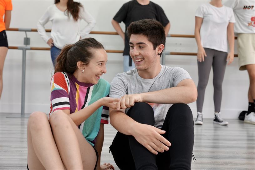 Lorea Intxausti (June) eta Joanes Echeveste (Ibai)