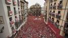 Festa lehertu da Iruñean