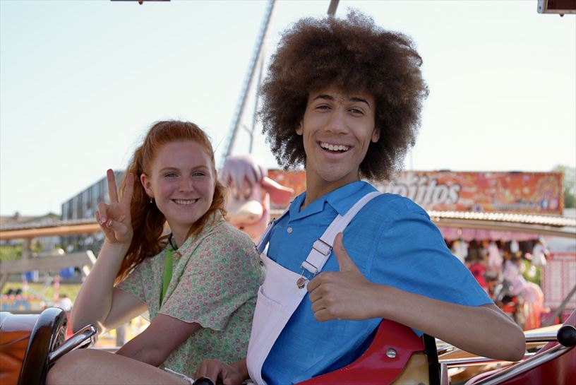 Malen Azpirotz (Iraia) eta Julen Castillo (Koldo)