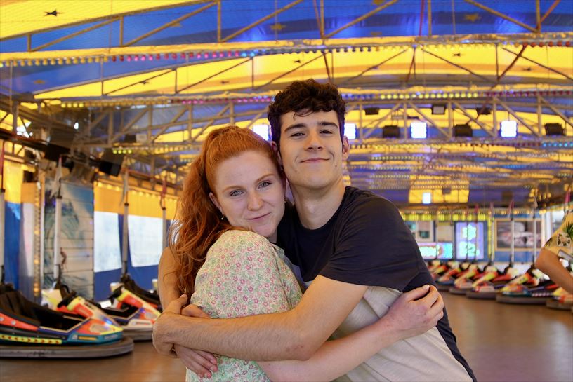 Malen Azpirotz (Iraia) eta Eleder Iglesias (Alain)