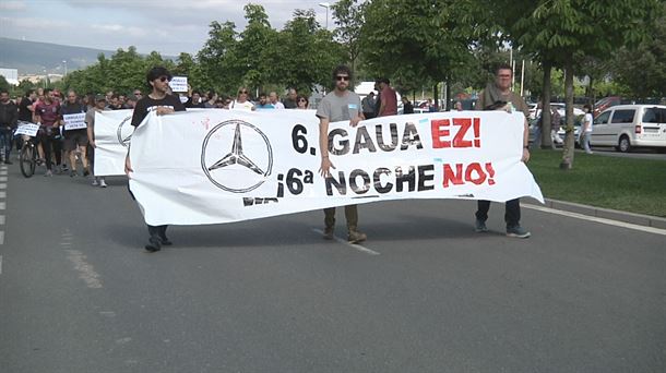 Mercedes suspende la negociación del convenio mientras se mantengan las movilizaciones