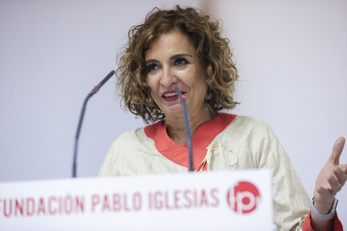 La ministra de Hacienda, María Jesús Montero. Foto: EFE