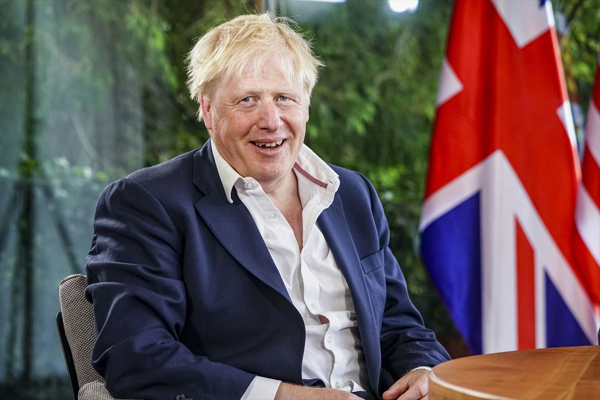 El ex primer ministro británico Boris Johnson. Foto: Efe
