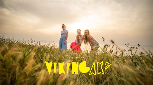 Amancay Gaztañaga, Erika Olaizola eta Zuriñe Hidalgo "Vikingak" saioaren protagonistak