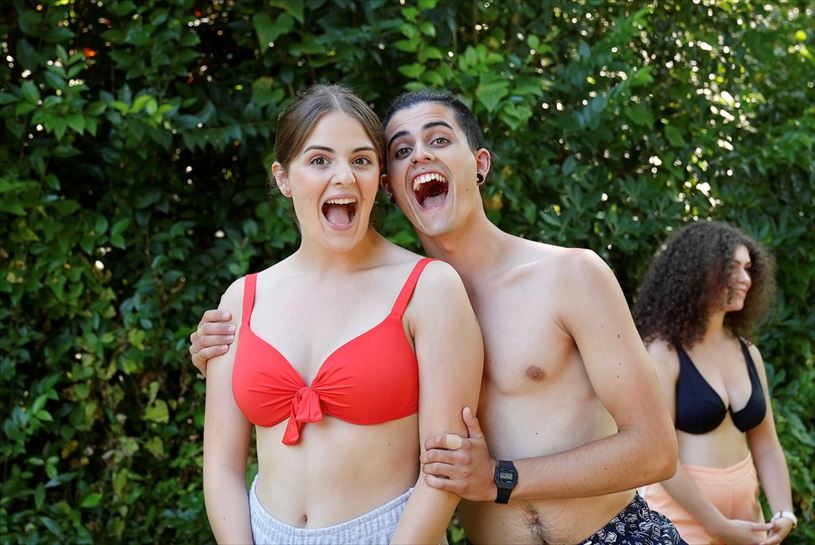 Dánae Riaño (Maddi) eta Iñaki Mujika (Unax)