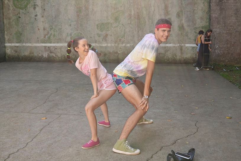 Lorea Intxausti (June) eta Kimetz Etxabe (Gontzal)