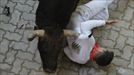 Rápido encierro de los toros de Jandilla