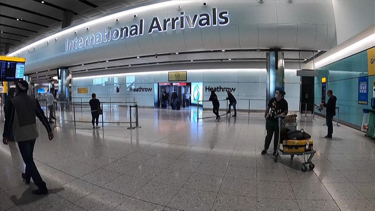 El aeropuerto londinense de Heathrow. Imagen: EITB Media
