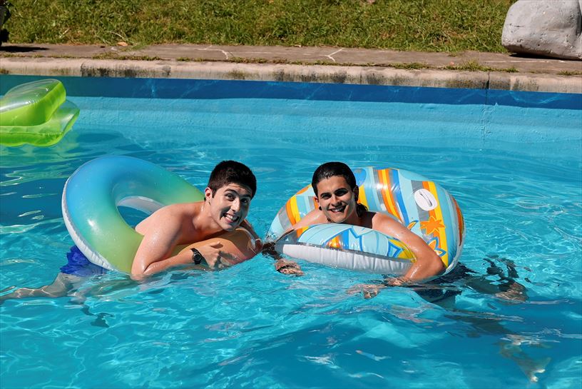 Joanes Echeveste (Ibai) eta Iñaki Mujika (Unax)