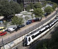 Un tren descarrila en San Sebastián y provoca alteraciones en el servicio ferroviario