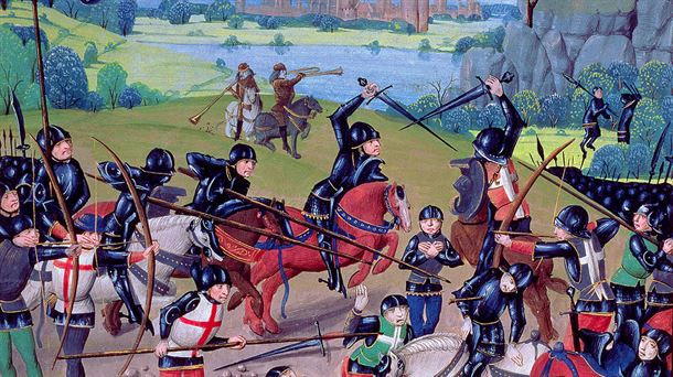 La batalla de Agincourt (1415)