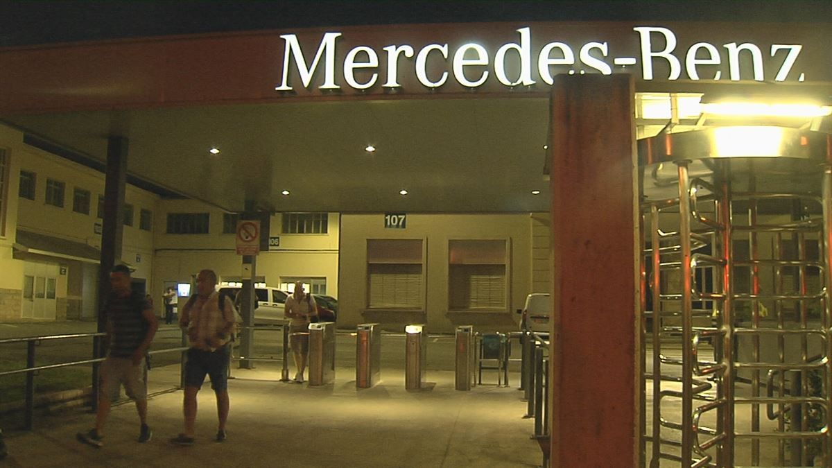 La planta de Mercedes-Benz en Vitoria-Gasteiz. 