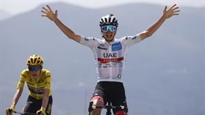 Pogacar se impone en Peyragudes, pero sin distanciar a Vingegaard