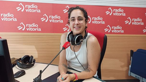 La ilustradora vitoriana Amaia Arrazola. Fuente: Distrito Euskadi