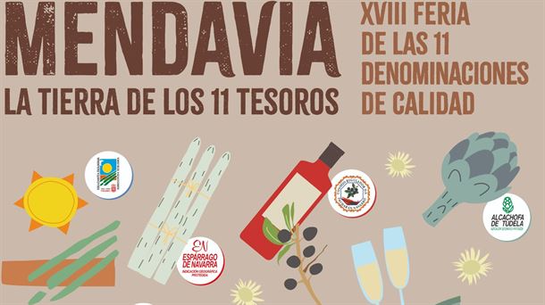 Mendavia con la "Fiesta de las 11 Denominaciones" el 23 y 24 de julio