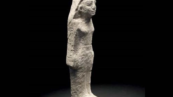 Estatuilla excavada en Saqqara - UAB