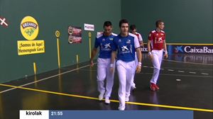 Irribarria y Albisu se imponen en el primer partido de la segunda jornada del Masters CaixaBank