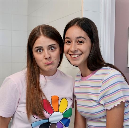 Dánae Riaño (Maddi) eta Mikele Arizkorreta (Saioa)