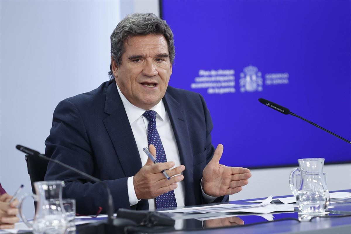 El ministro José Luis Escrivá. Foto: EFE
