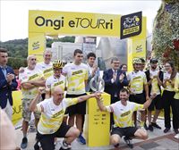 Ya está en Bilbao el testigo del Tour de Francia 