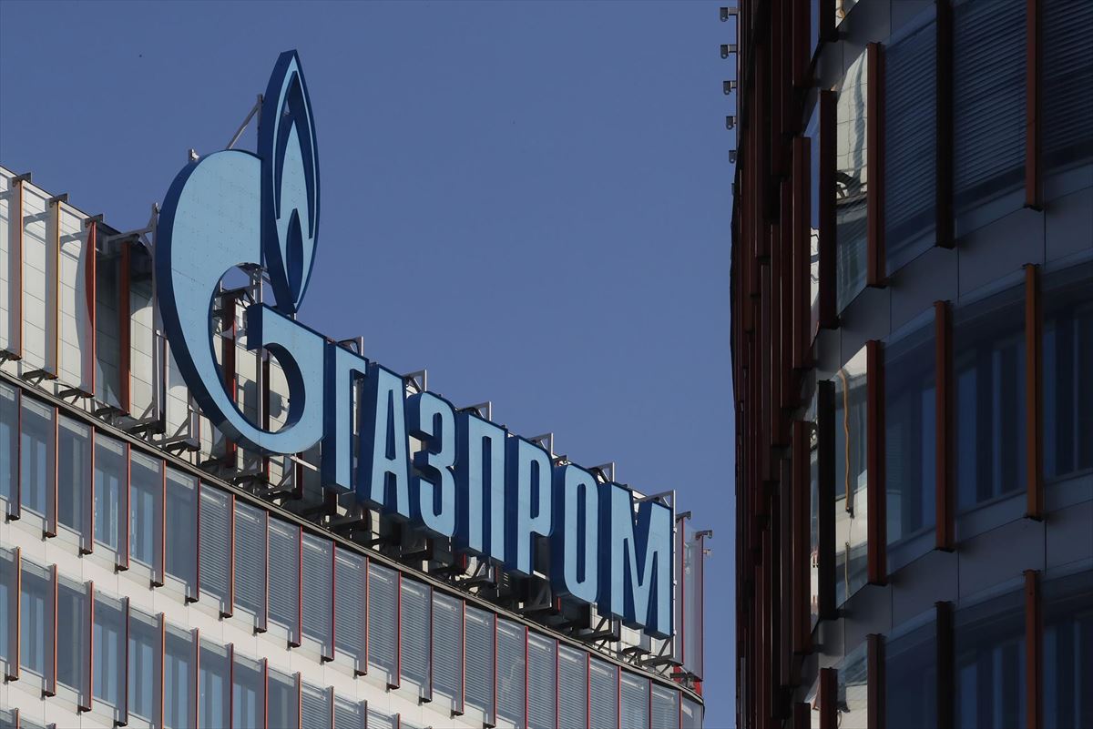 Sede de Gazprom en San Petersburgo.