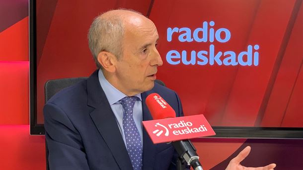 Josu Erkoreka, entrevistado en 'Boulevard' de Radio Euskadi. Foto: EITB Media