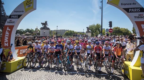 Salida de la edición de Tour de Francia 2022 en Paris